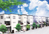 吹田市藤が丘の分譲情報へ
